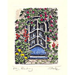 Porte fleurie Porte fleurie